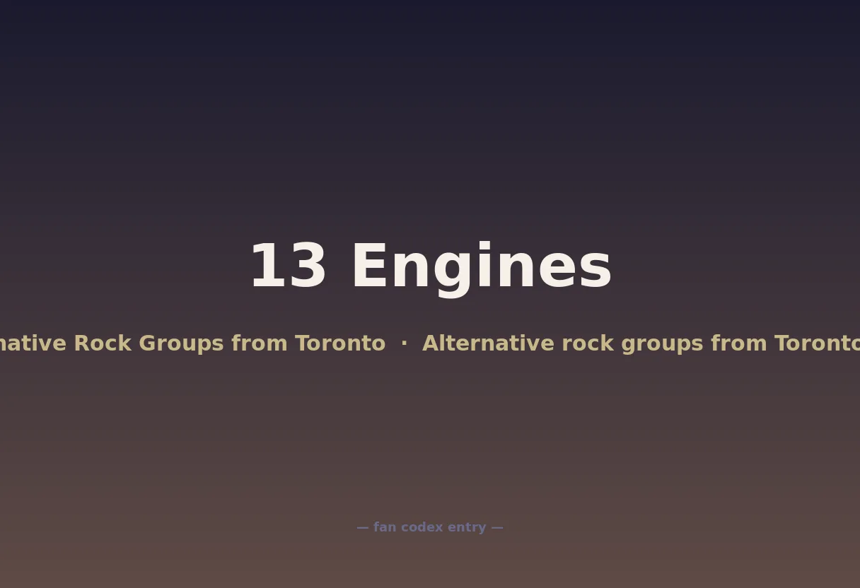 13 Engines