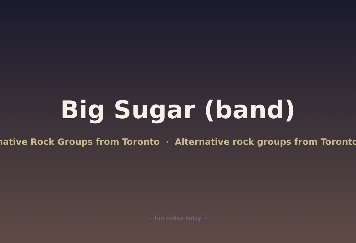 Big Sugar (band)